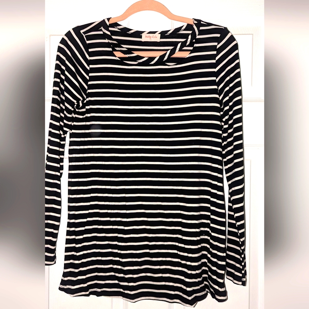 Long sleeve cutout top